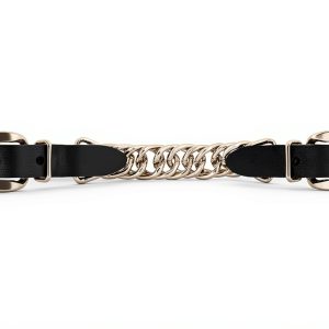 Weaver Leather Black Curb Strap Equestrian Bit-0