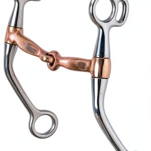 Equestrian Bits Weaver Leather Chrome Plated 5" Copper-0