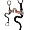Equestrian Bit AJ Tack Silver Copper Roller-1