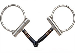 Tough1 Sweet Iron Snaffle Offset Dee Bit 5in Iron-0