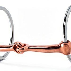 Stainless Steel Equestrian Bit Weaver Leather-0