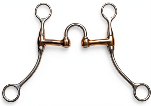 Stainless Steel Horse Bit Centmehr Copper-0