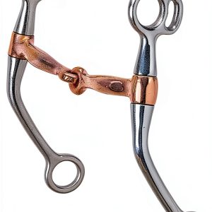 Professional Equine Western Metal Bit 5.5 Mouth-0