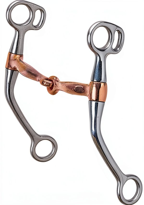Professional Equine Western Metal Bit 5.5 Mouth-0