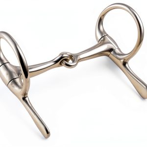 Equestrian Bit Weaver Leather Nickel 3.5" Snaffle-0