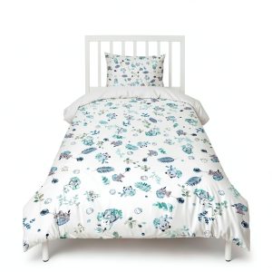 UEUEAE Toddler Duvet Cover Set Polyester 3‑Piece-0