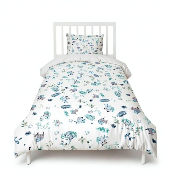 UEUEAE Toddler Duvet Cover Set Polyester 3‑Piece-0