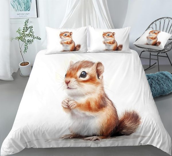 REALIN Twin-172x218cm-3PCS Microfiber Duvet Cover for Baby-1