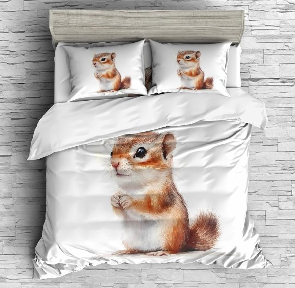 REALIN Twin-172x218cm-3PCS Microfiber Duvet Cover for Baby-0