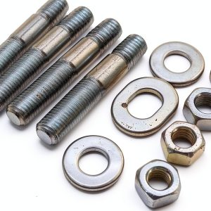 YUCHENSHLP Carburetor Stud Kit Steel Zinc Plated-0