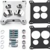 Edelbrock 2696 Carburetor Adapter 0.85in for Square to Spread-1