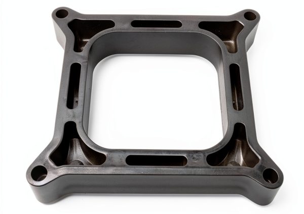 SHLPDFM Carburetor Spacer 1in Phenolic Adapter for 4‑Barrel Holley-3