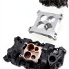 Edelbrock 2696 Carburetor Adapter 0.85in for Square to Spread-2